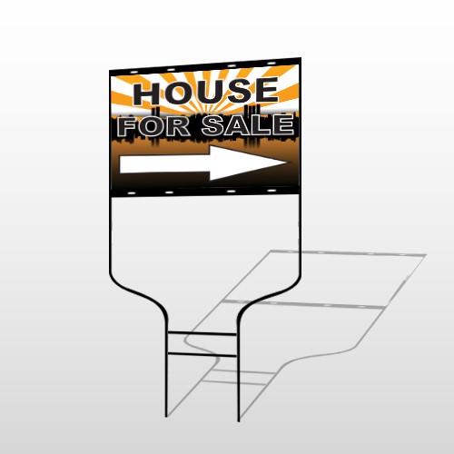 House Sale 719 Round Rod Sign