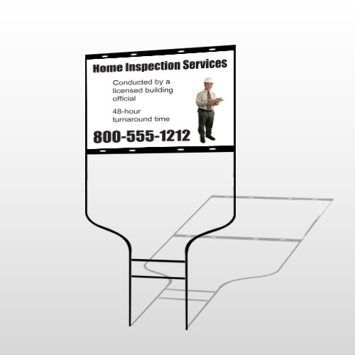 Inspection 244 Round Rod Sign