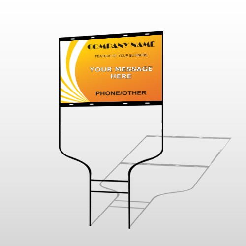 Law 142 Round Rod Sign