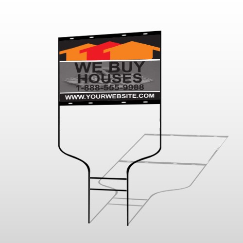 Money & Dollar Signs 853 Round Rod Sign