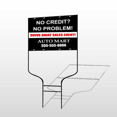 Auto Mart 114 Round Rod Sign