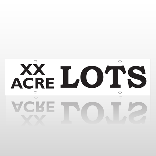 XX Acre Lots Rider