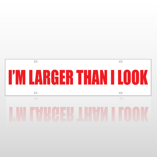 I'm Larger Than I Look Rider