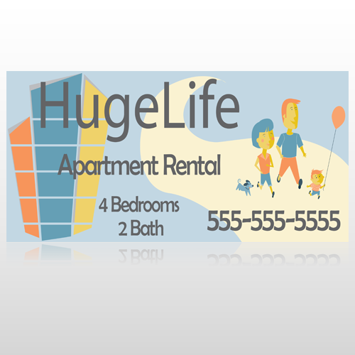 Apartment Building 29 Site Sign