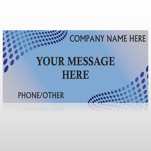 Blue Dots 145 Site Sign