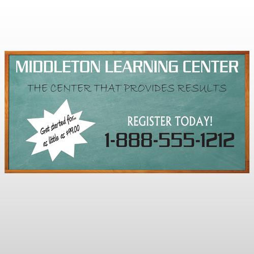 Chalk Board 157 Site Sign