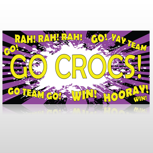 Crocs 42 Site Sign