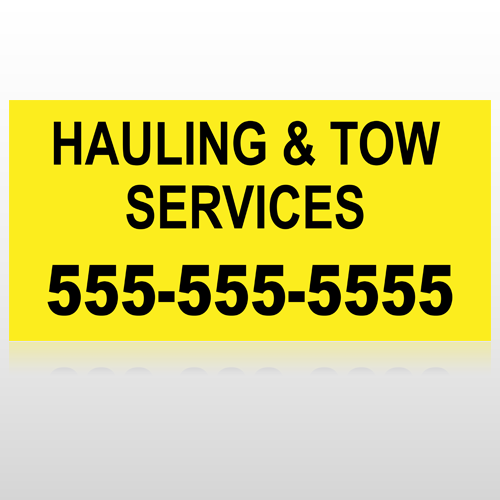 Hauling 127 Custom Sign