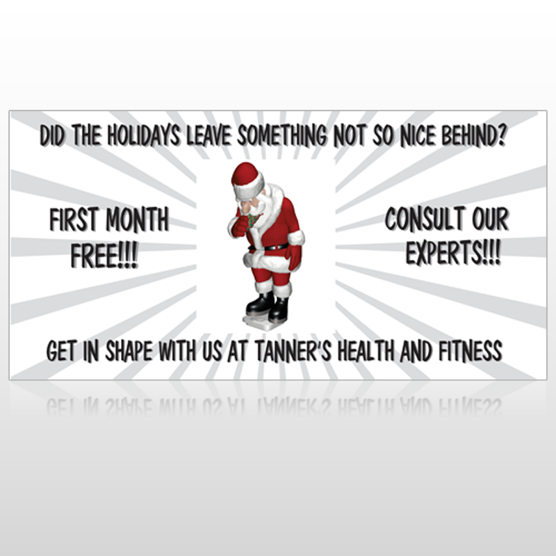 Health Santa 402 Custom Decal