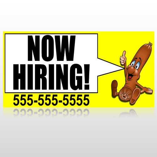 Hiring 54 Floor Decal