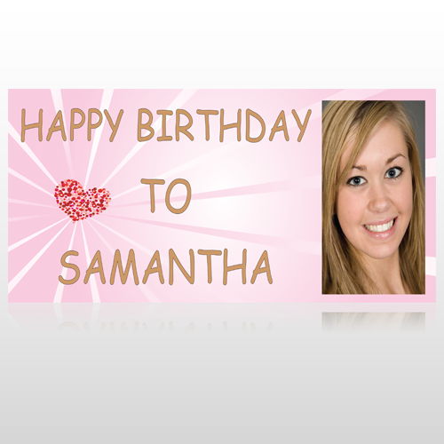 Happy B-Day Marley 10 Site Sign