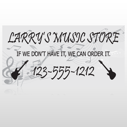 Music 371 Custom Sign