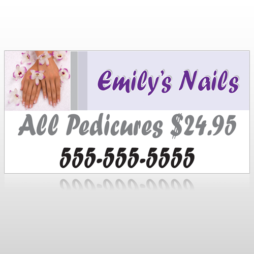 Nails 295 Site Sign