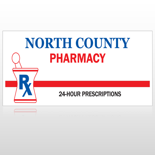 Pharmacy 101 Custom Sign