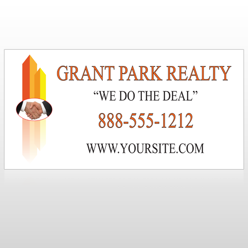 Real Handshake 365 Site Sign