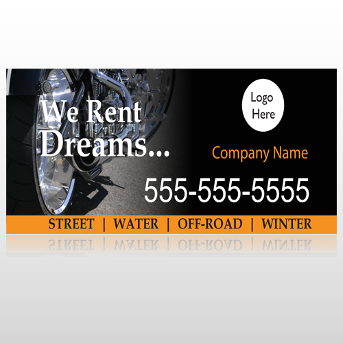 Rent Dreams 109 Site Sign