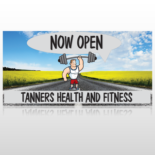 Road Workout 407 Site Sign