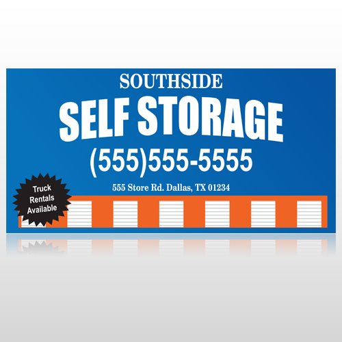 Storage Building 120 Site Sign
