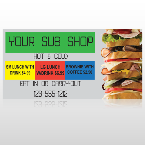 Sandwich 375 Site Sign