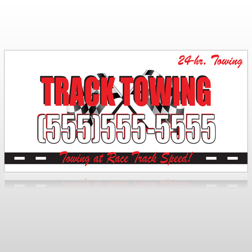 Towing 126 Custom Sign