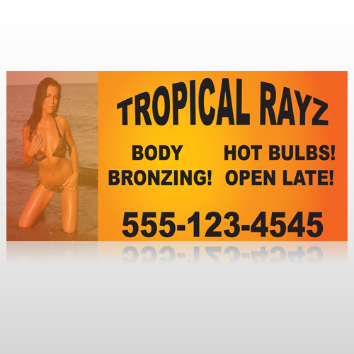 Tropical Rayz Tan 490 Custom Decal