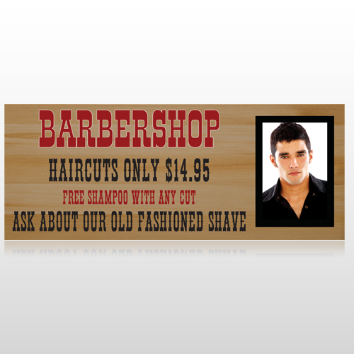 Barbershop Cuts 287 Custom Banner