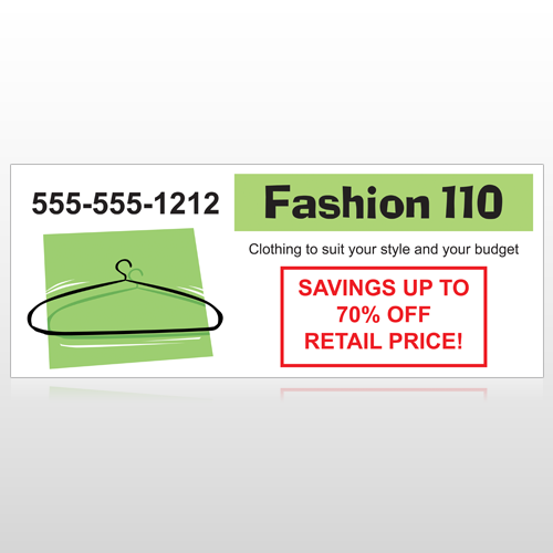 Fashion Hanger 526 Banner