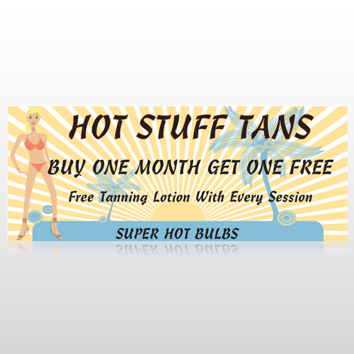 Hot Beach Tan 299 Custom Banner