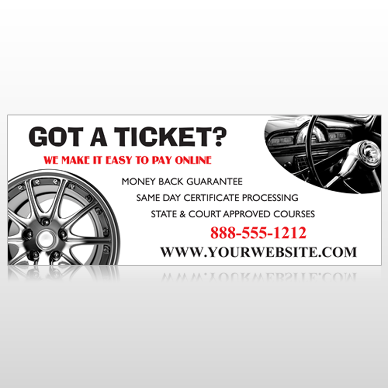 Steering Wheel 154 Banner