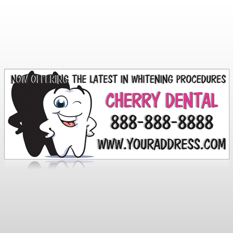 Winking Tooth 501 Custom Banner