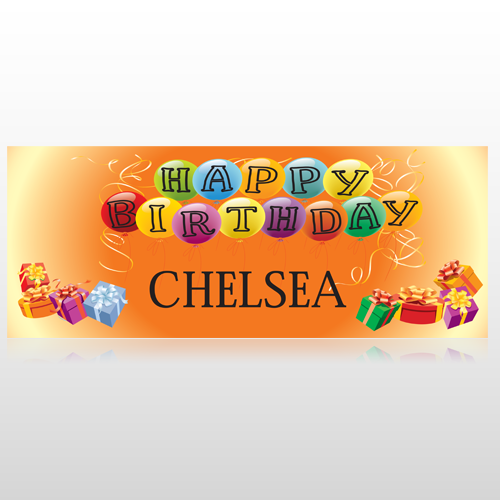 Birthday Balloons 185 Banner