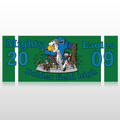 Green 50 Banner