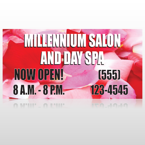 Millennium Spa 493 Custom Sign