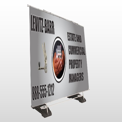 Bar 362 Exterior Pocket Banner Stand