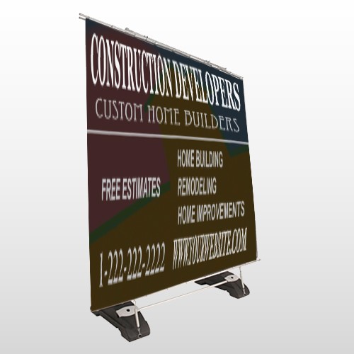Chimney 632 Exterior Pocket Banner Stand 