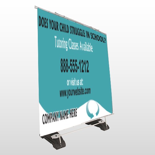 Classy Blue 160 Exterior Pocket Banner Stand