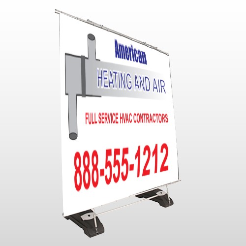 Construction 243 Exterior Pocket Banner Stand