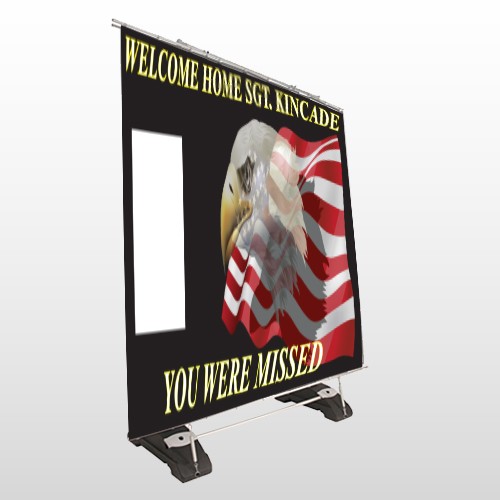 Eagle Flag 307 Exterior Pocket Banner Stand