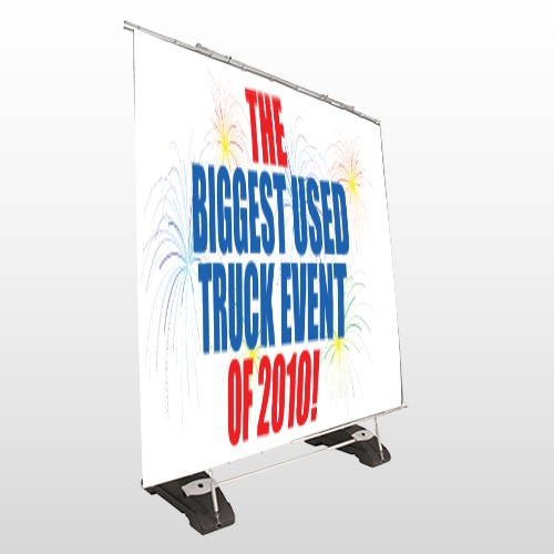 Fireworks 118 Exterior Pocket Banner Stand