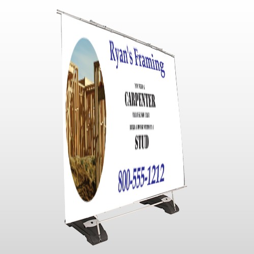 Framing 240 Exterior Pocket Banner Stand