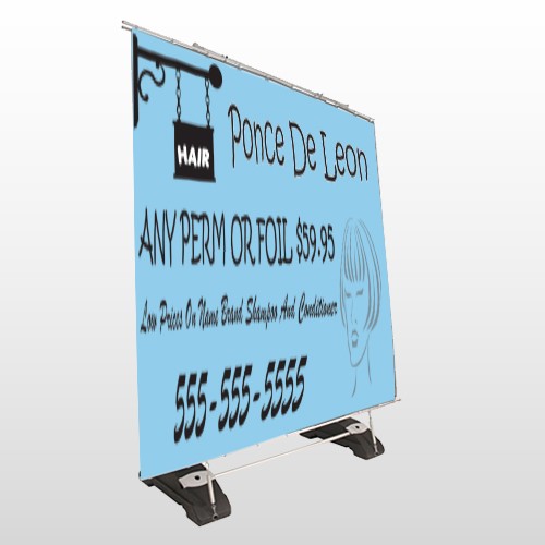 Hair 289 Exterior Pocket Banner Stand