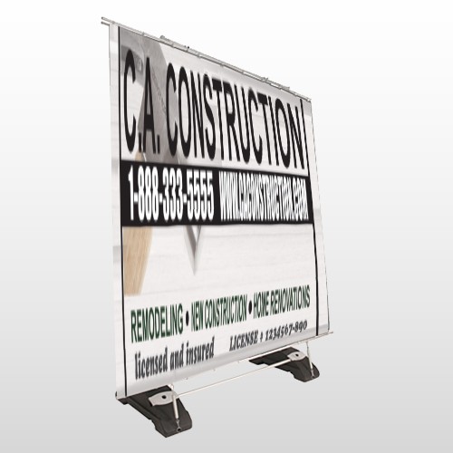 Hammer 498 Exterior Pocket Banner Stand