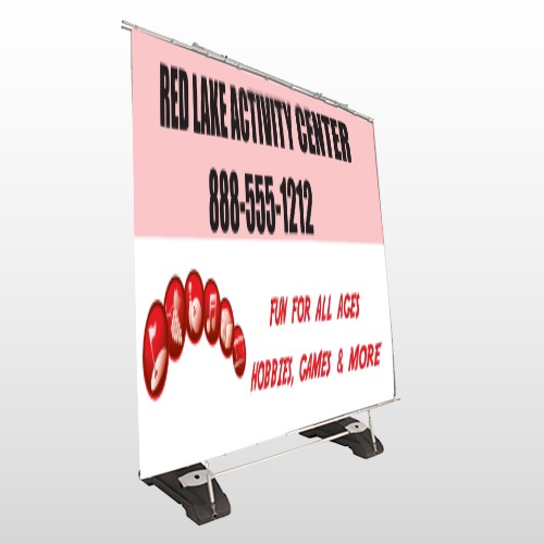 Hobbies 522 Exterior Pocket Banner Stand