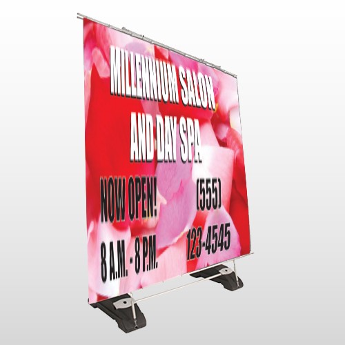 Millennium Spa 493 Exterior Pocket Banner Stand