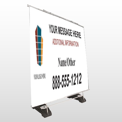 Mortgage 177 Exterior Pocket Banner Stand