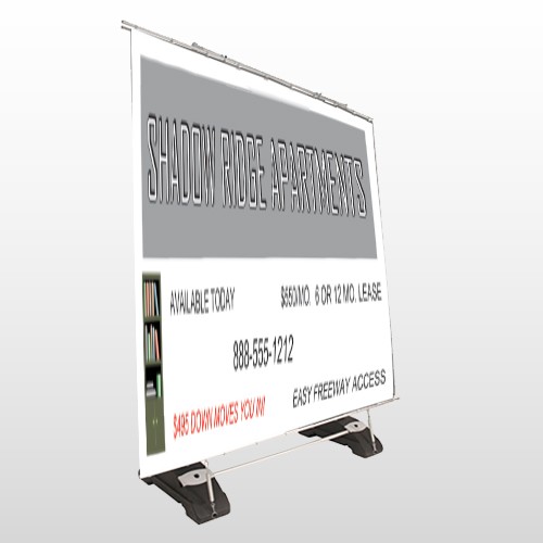 Shelving 530 Exterior Pocket Banner Stand 