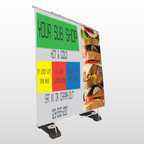 Sandwich 375 Exterior Pocket Banner Stand