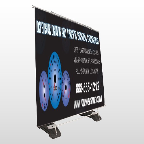 Traffic School 152 Exterior  Pocket Banner Stand