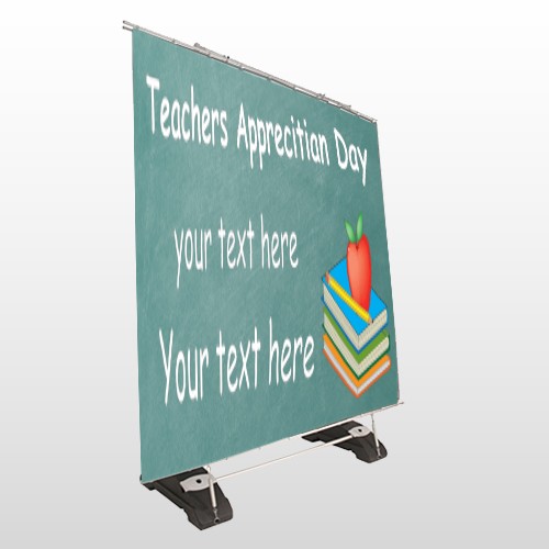 Apple Books Pencil 07 Exterior Pocket Banner Stand