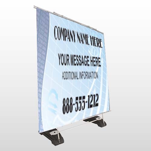 Finance Graph 175 Exterior Pocket Banner Stand